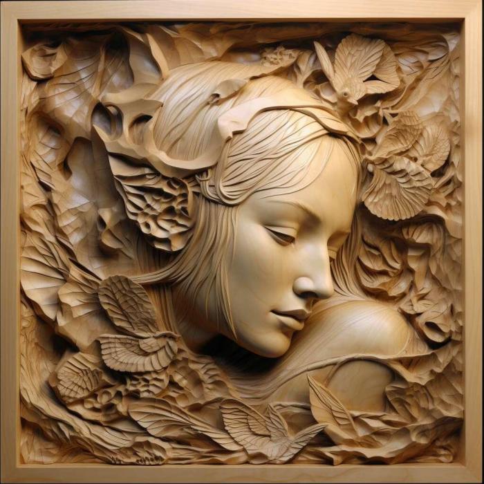 نموذج ثلاثي الأبعاد لآلة CNC 3D Art 